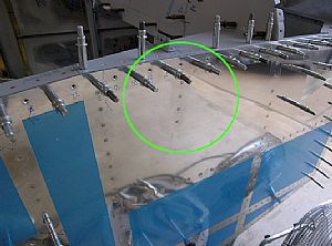 F-793 attach angles riveted in place
