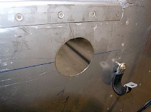 Now for the vent hole