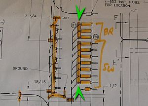 Here's a drawing of the switch/breaker placement