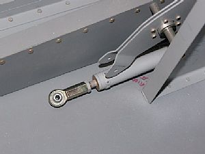 Put the rod end bearings on the elevator push rod