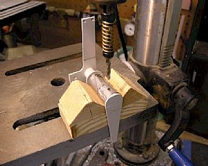 Drilled the bolt into the WS-658 and WS-756