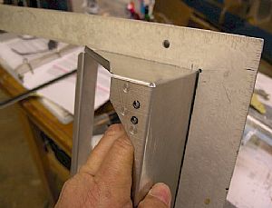 Time to cut the panel for the Dynon EFIS 100 mount tray