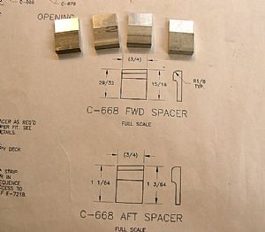 Here are the C-668 spacers