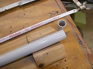 Cut off the end of the WS-643-SS brace