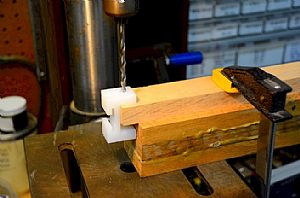 Time to drill the C-661 Rear Slider Block
