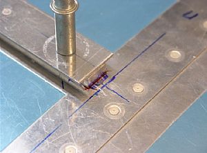 Drilled and clecoed the rear track assembly to the fuselage