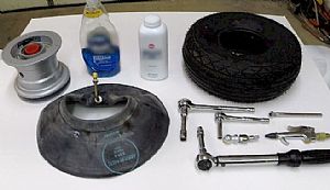 Time to put the tires on the rims