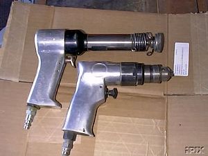 Bought a rivet gun and drill on Ebay.