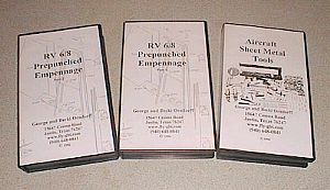 Bought Orndorff Videos from RV7 Yahoo group member.