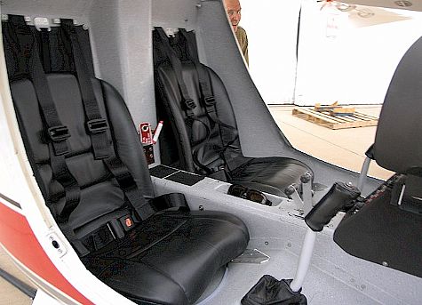 Airtime Aviation Flight Design - CT SW (interior view)