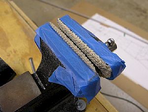 Padded the vise