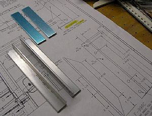 Ready to make the F-996B spacers and the F-996C reinforcement angles