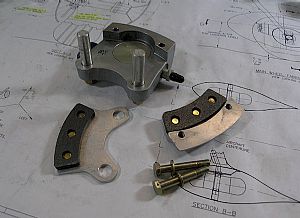Dismantled the brakes