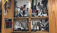 Got the tools organized in my cabinet